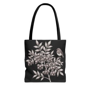 🌙 Botanical Berries Tote Bag