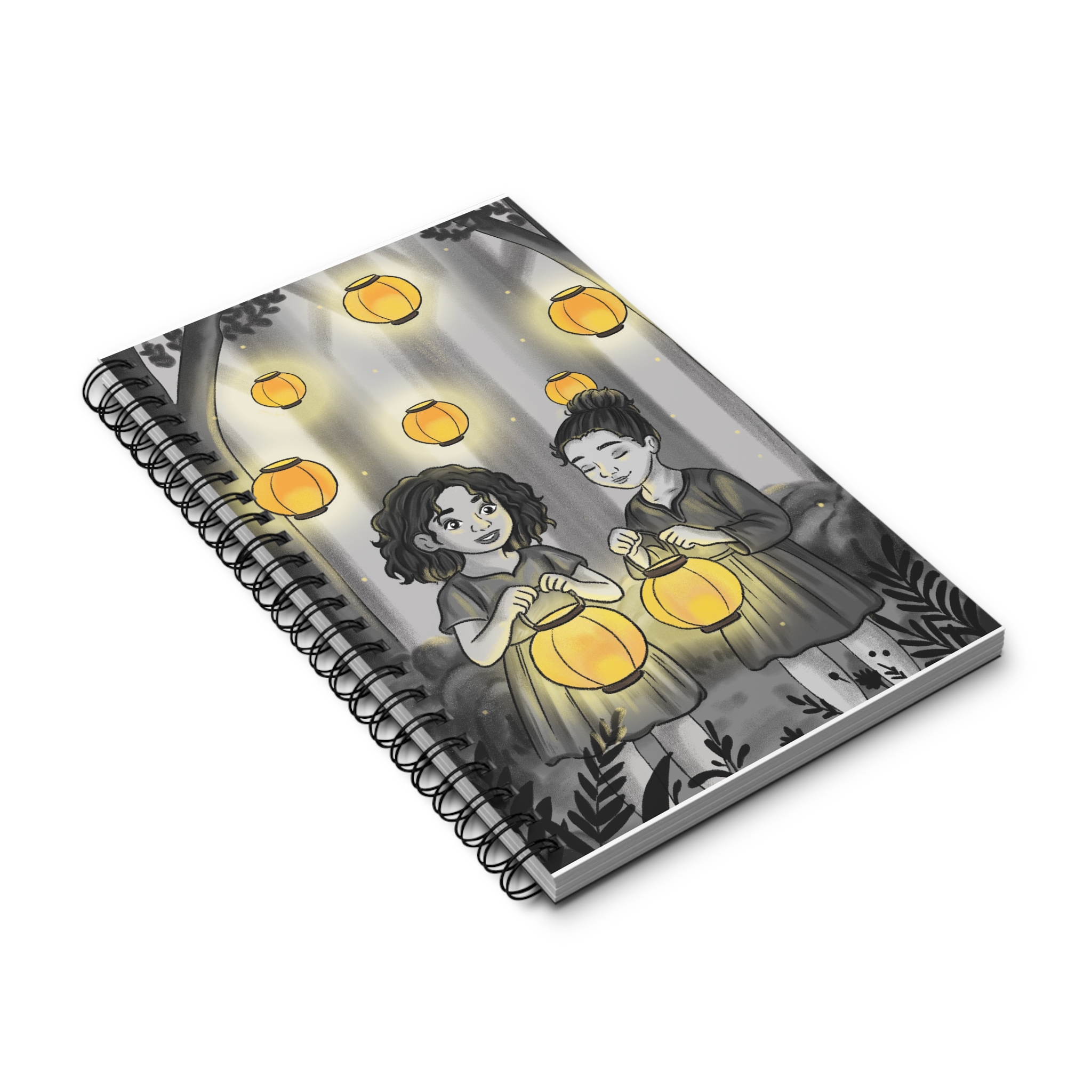 🌙 Lantern Night Forest Journal - Image 3