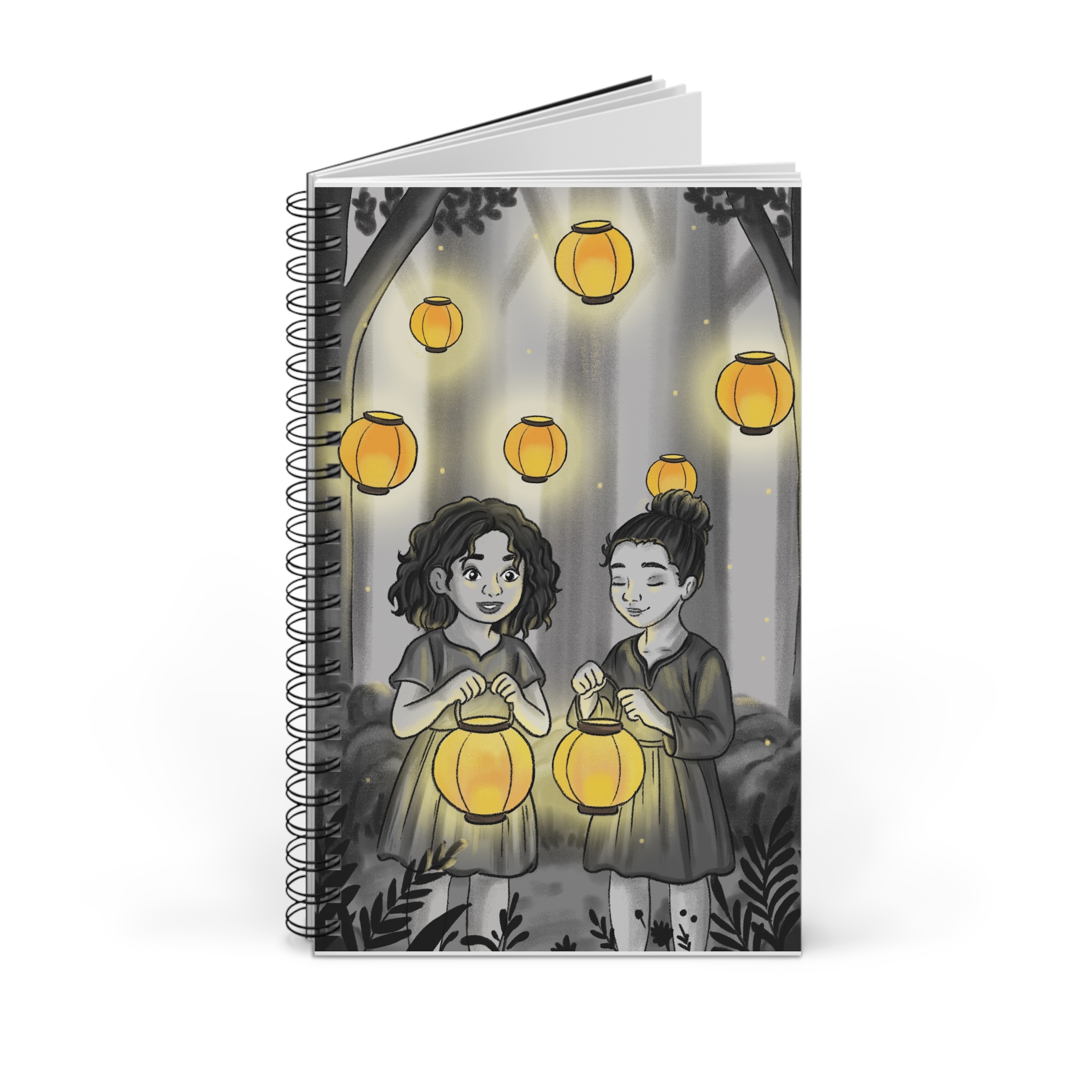 🌙 Lantern Night Forest Journal - Image 2