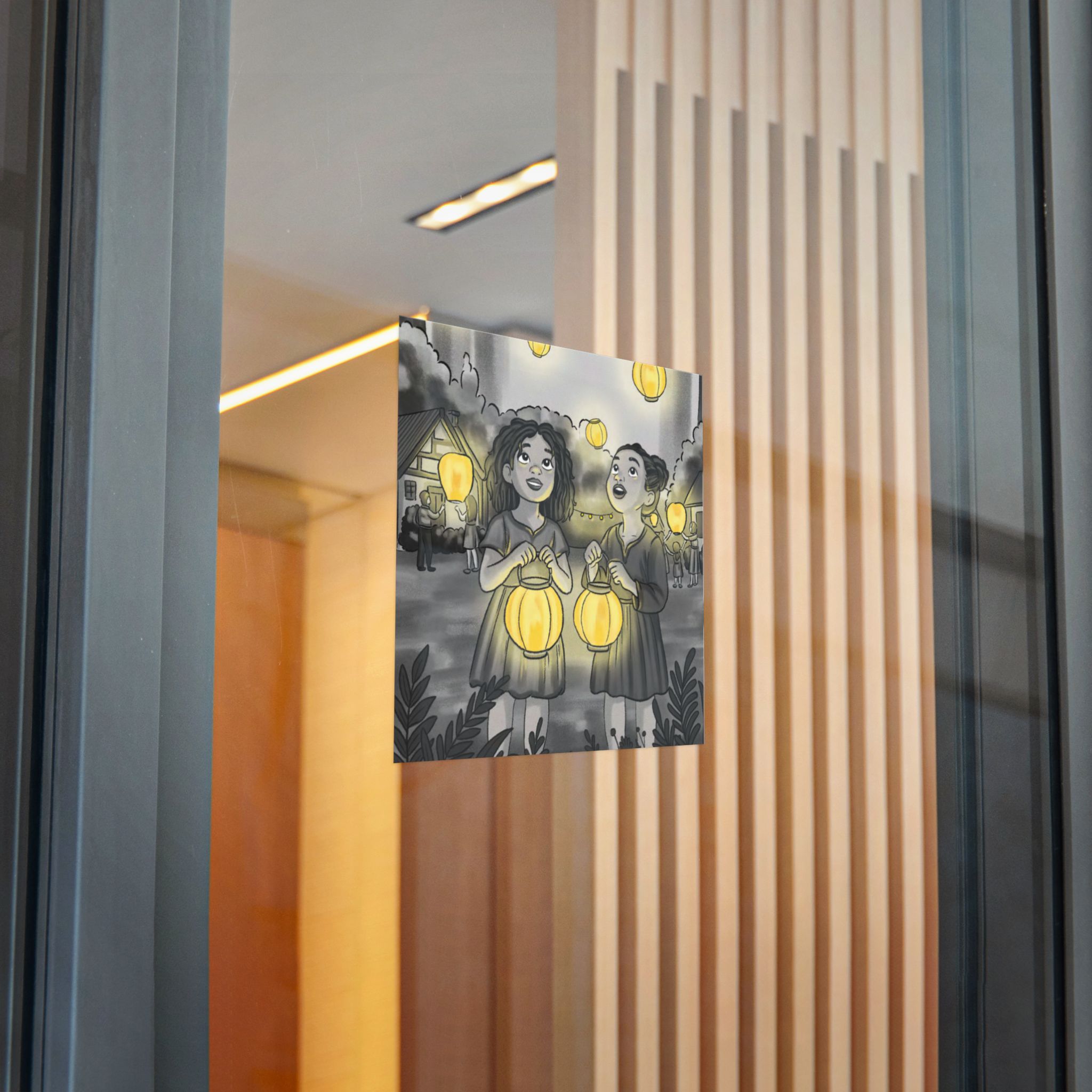 🌿 Lantern Festival Sticker - Image 2